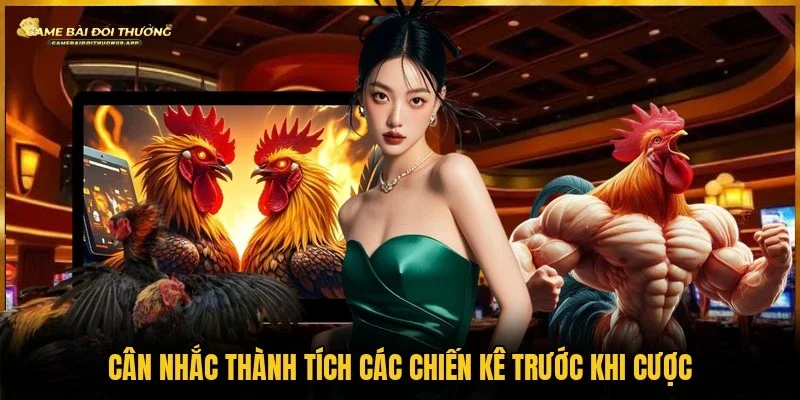 Đánh giá thành tích chiến kê trước khi đưa ra quyết định cược